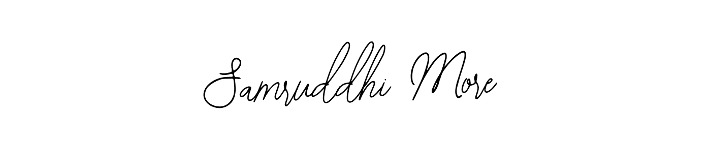 Make a beautiful signature design for name Samruddhi More. With this signature (Bearetta-2O07w) style, you can create a handwritten signature for free. Samruddhi More signature style 12 images and pictures png