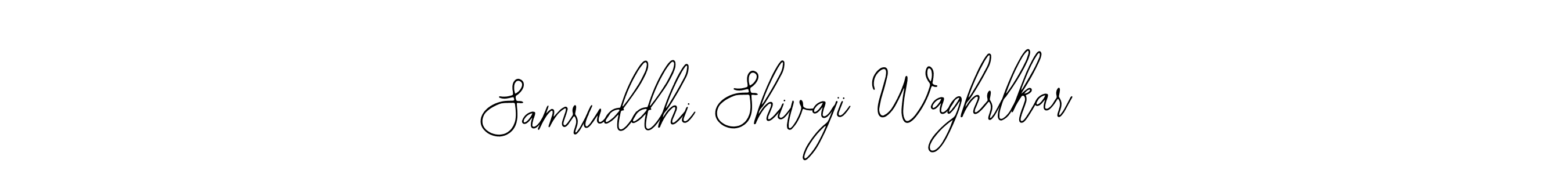 It looks lik you need a new signature style for name Samruddhi Shivaji Waghrlkar. Design unique handwritten (Bearetta-2O07w) signature with our free signature maker in just a few clicks. Samruddhi Shivaji Waghrlkar signature style 12 images and pictures png