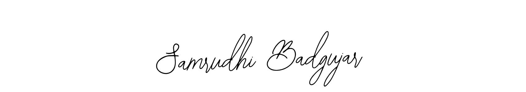 Once you've used our free online signature maker to create your best signature Bearetta-2O07w style, it's time to enjoy all of the benefits that Samrudhi Badgujar name signing documents. Samrudhi Badgujar signature style 12 images and pictures png