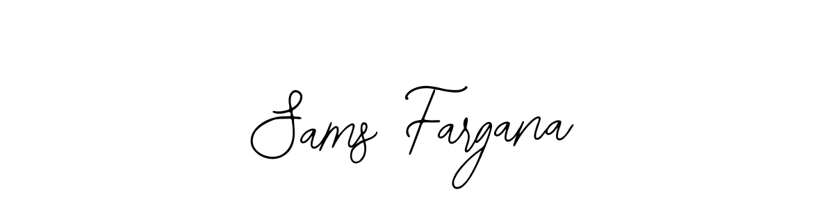 Check out images of Autograph of Sams Fargana name. Actor Sams Fargana Signature Style. Bearetta-2O07w is a professional sign style online. Sams Fargana signature style 12 images and pictures png