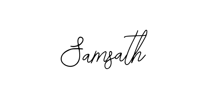 Also we have Samsath name is the best signature style. Create professional handwritten signature collection using Bearetta-2O07w autograph style. Samsath signature style 12 images and pictures png