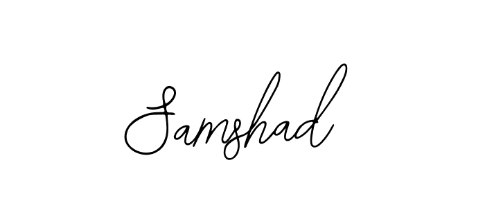 if you are searching for the best signature style for your name Samshad. so please give up your signature search. here we have designed multiple signature styles  using Bearetta-2O07w. Samshad signature style 12 images and pictures png