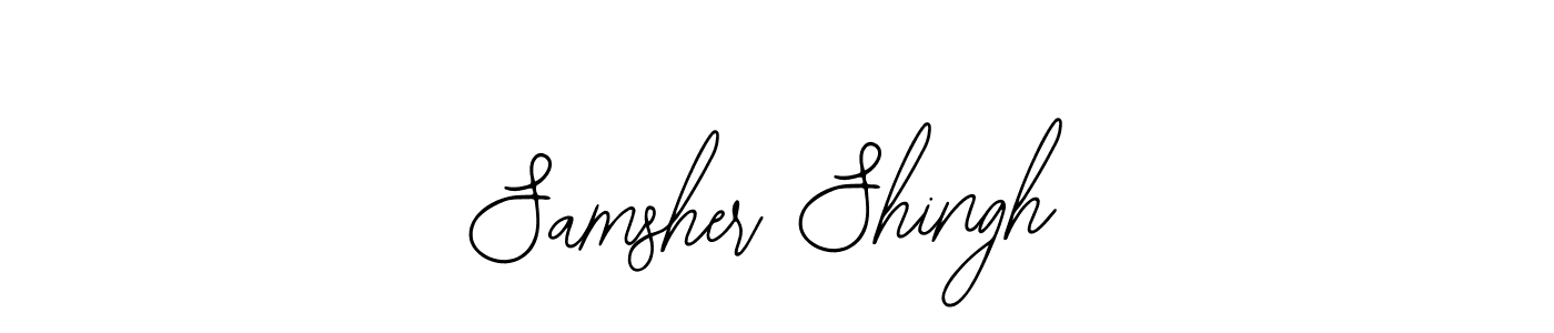 How to Draw Samsher Shingh signature style? Bearetta-2O07w is a latest design signature styles for name Samsher Shingh. Samsher Shingh signature style 12 images and pictures png