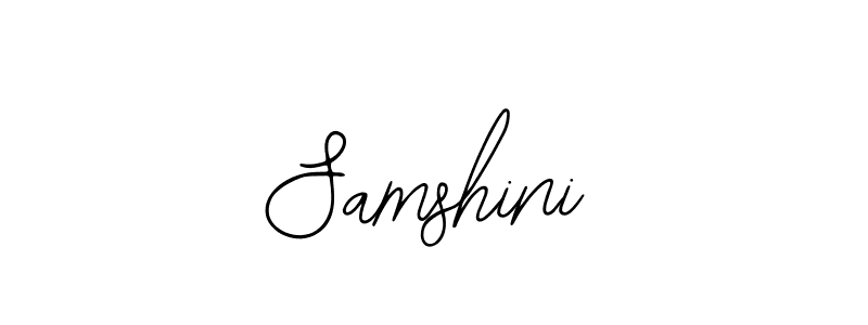 Also we have Samshini name is the best signature style. Create professional handwritten signature collection using Bearetta-2O07w autograph style. Samshini signature style 12 images and pictures png