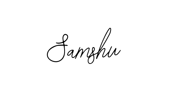 if you are searching for the best signature style for your name Samshu. so please give up your signature search. here we have designed multiple signature styles  using Bearetta-2O07w. Samshu signature style 12 images and pictures png