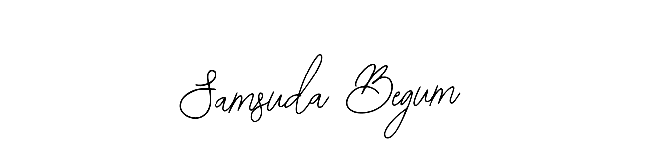 Make a short Samsuda Begum signature style. Manage your documents anywhere anytime using Bearetta-2O07w. Create and add eSignatures, submit forms, share and send files easily. Samsuda Begum signature style 12 images and pictures png