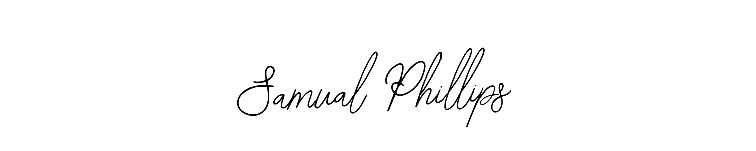 Design your own signature with our free online signature maker. With this signature software, you can create a handwritten (Bearetta-2O07w) signature for name Samual Phillips. Samual Phillips signature style 12 images and pictures png