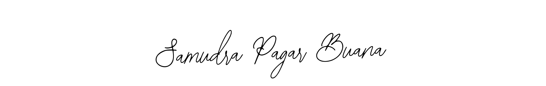 Make a beautiful signature design for name Samudra Pagar Buana. With this signature (Bearetta-2O07w) style, you can create a handwritten signature for free. Samudra Pagar Buana signature style 12 images and pictures png