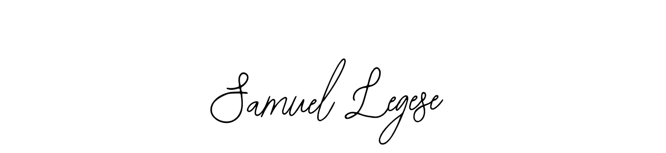 Also we have Samuel Legese name is the best signature style. Create professional handwritten signature collection using Bearetta-2O07w autograph style. Samuel Legese signature style 12 images and pictures png