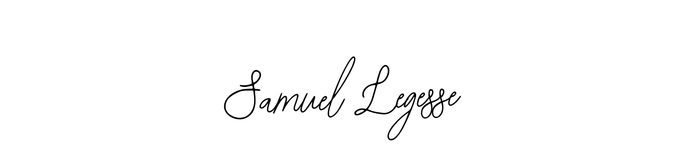 if you are searching for the best signature style for your name Samuel Legesse. so please give up your signature search. here we have designed multiple signature styles  using Bearetta-2O07w. Samuel Legesse signature style 12 images and pictures png