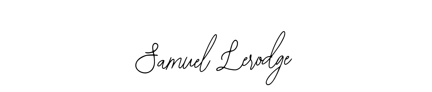 Bearetta-2O07w is a professional signature style that is perfect for those who want to add a touch of class to their signature. It is also a great choice for those who want to make their signature more unique. Get Samuel Lerodge name to fancy signature for free. Samuel Lerodge signature style 12 images and pictures png