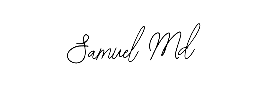 Samuel Md stylish signature style. Best Handwritten Sign (Bearetta-2O07w) for my name. Handwritten Signature Collection Ideas for my name Samuel Md. Samuel Md signature style 12 images and pictures png