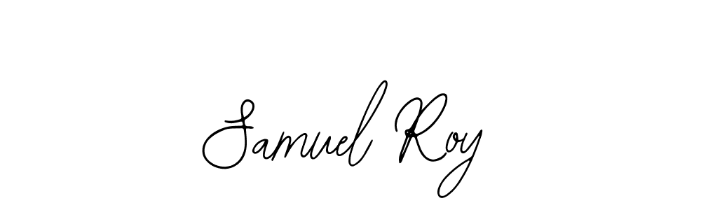 Design your own signature with our free online signature maker. With this signature software, you can create a handwritten (Bearetta-2O07w) signature for name Samuel Roy. Samuel Roy signature style 12 images and pictures png