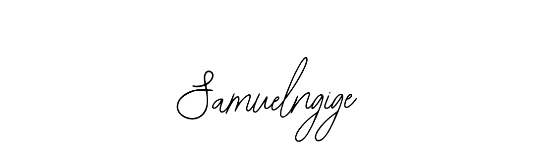 The best way (Bearetta-2O07w) to make a short signature is to pick only two or three words in your name. The name Samuelngige include a total of six letters. For converting this name. Samuelngige signature style 12 images and pictures png