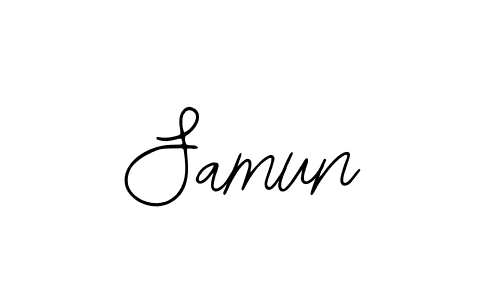 It looks lik you need a new signature style for name Samun. Design unique handwritten (Bearetta-2O07w) signature with our free signature maker in just a few clicks. Samun signature style 12 images and pictures png