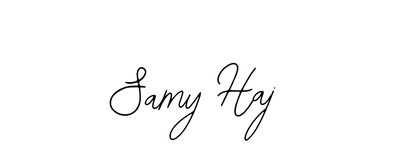 Make a beautiful signature design for name Samy Haj. Use this online signature maker to create a handwritten signature for free. Samy Haj signature style 12 images and pictures png