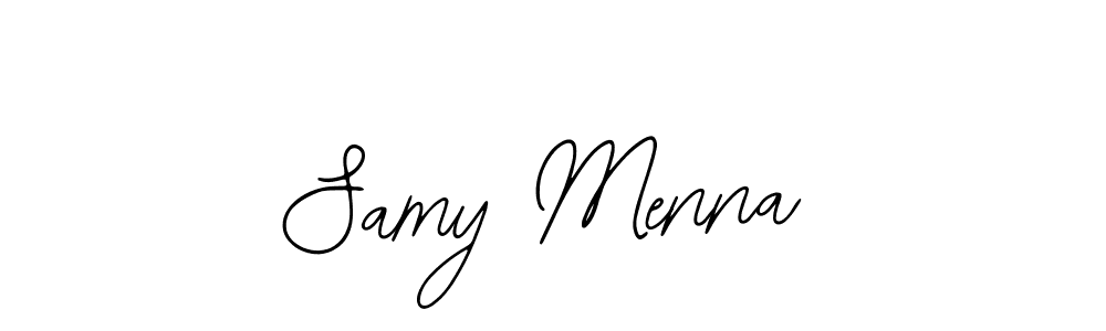 Also we have Samy Menna name is the best signature style. Create professional handwritten signature collection using Bearetta-2O07w autograph style. Samy Menna signature style 12 images and pictures png