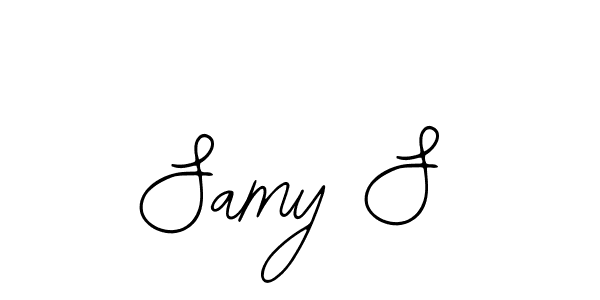 Create a beautiful signature design for name Samy S. With this signature (Bearetta-2O07w) fonts, you can make a handwritten signature for free. Samy S signature style 12 images and pictures png