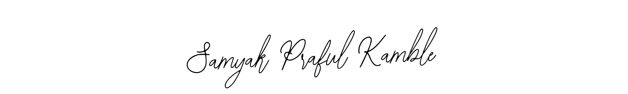 if you are searching for the best signature style for your name Samyak Praful Kamble. so please give up your signature search. here we have designed multiple signature styles  using Bearetta-2O07w. Samyak Praful Kamble signature style 12 images and pictures png