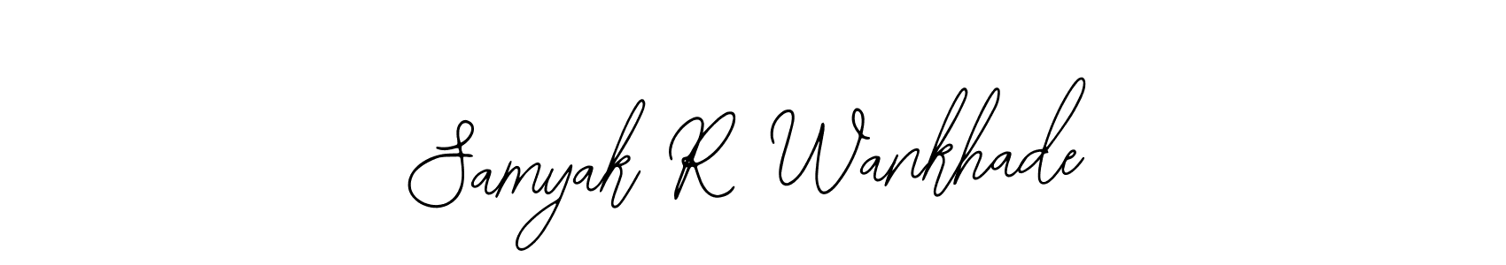 You can use this online signature creator to create a handwritten signature for the name Samyak R Wankhade. This is the best online autograph maker. Samyak R Wankhade signature style 12 images and pictures png