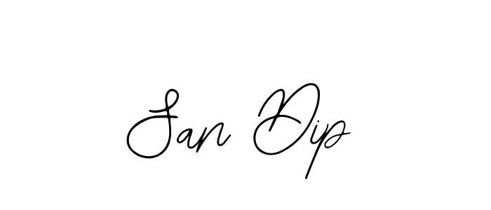 This is the best signature style for the San Dip name. Also you like these signature font (Bearetta-2O07w). Mix name signature. San Dip signature style 12 images and pictures png