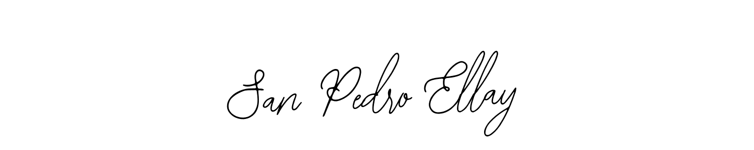 It looks lik you need a new signature style for name San Pedro Ellay. Design unique handwritten (Bearetta-2O07w) signature with our free signature maker in just a few clicks. San Pedro Ellay signature style 12 images and pictures png