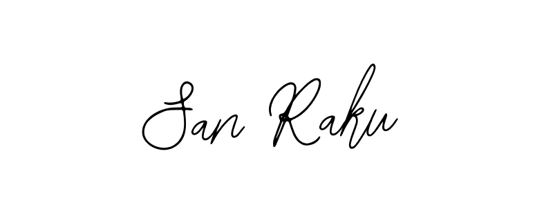 You can use this online signature creator to create a handwritten signature for the name San Raku. This is the best online autograph maker. San Raku signature style 12 images and pictures png