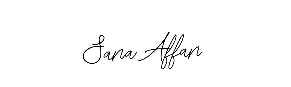 Sana Affan stylish signature style. Best Handwritten Sign (Bearetta-2O07w) for my name. Handwritten Signature Collection Ideas for my name Sana Affan. Sana Affan signature style 12 images and pictures png