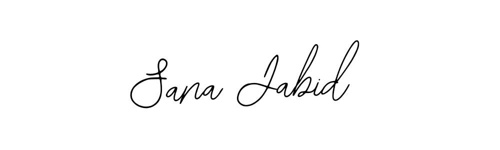 Design your own signature with our free online signature maker. With this signature software, you can create a handwritten (Bearetta-2O07w) signature for name Sana Jabid. Sana Jabid signature style 12 images and pictures png