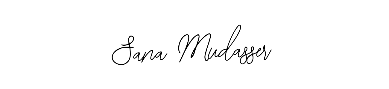 Create a beautiful signature design for name Sana Mudasser. With this signature (Bearetta-2O07w) fonts, you can make a handwritten signature for free. Sana Mudasser signature style 12 images and pictures png