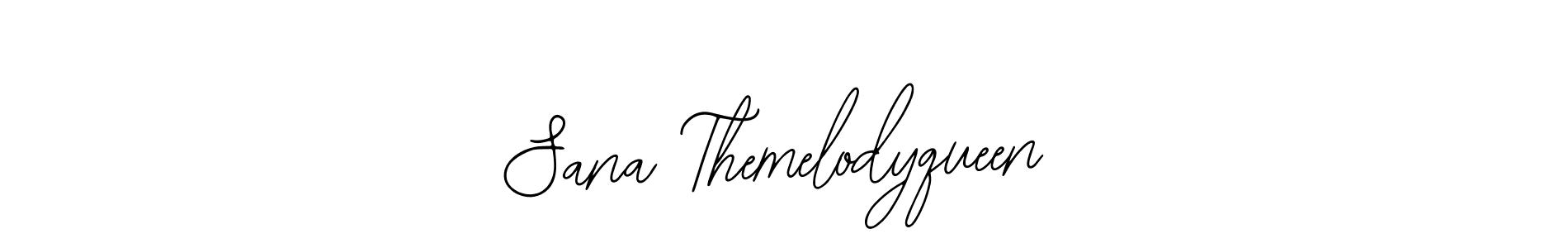 Sana Themelodyqueen stylish signature style. Best Handwritten Sign (Bearetta-2O07w) for my name. Handwritten Signature Collection Ideas for my name Sana Themelodyqueen. Sana Themelodyqueen signature style 12 images and pictures png