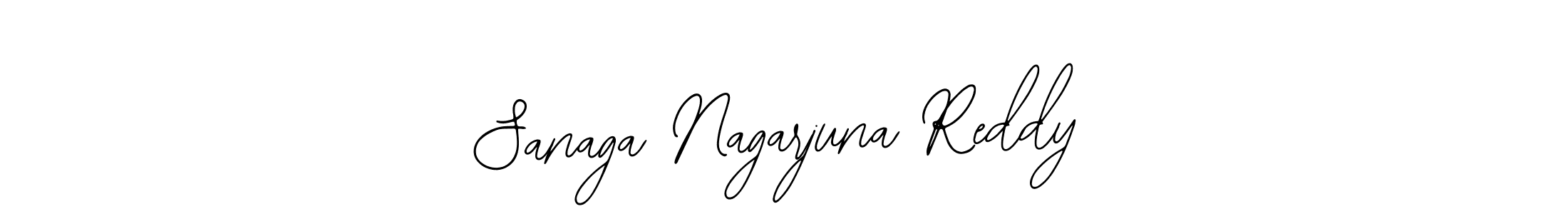 Bearetta-2O07w is a professional signature style that is perfect for those who want to add a touch of class to their signature. It is also a great choice for those who want to make their signature more unique. Get Sanaga Nagarjuna Reddy name to fancy signature for free. Sanaga Nagarjuna Reddy signature style 12 images and pictures png