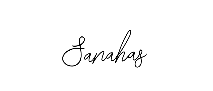 Make a beautiful signature design for name Sanahas. With this signature (Bearetta-2O07w) style, you can create a handwritten signature for free. Sanahas signature style 12 images and pictures png
