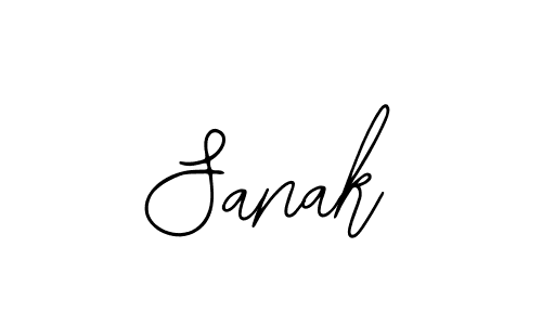 How to make Sanak signature? Bearetta-2O07w is a professional autograph style. Create handwritten signature for Sanak name. Sanak signature style 12 images and pictures png