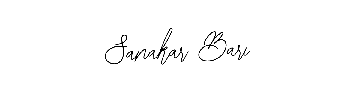 Create a beautiful signature design for name Sanakar Bari. With this signature (Bearetta-2O07w) fonts, you can make a handwritten signature for free. Sanakar Bari signature style 12 images and pictures png
