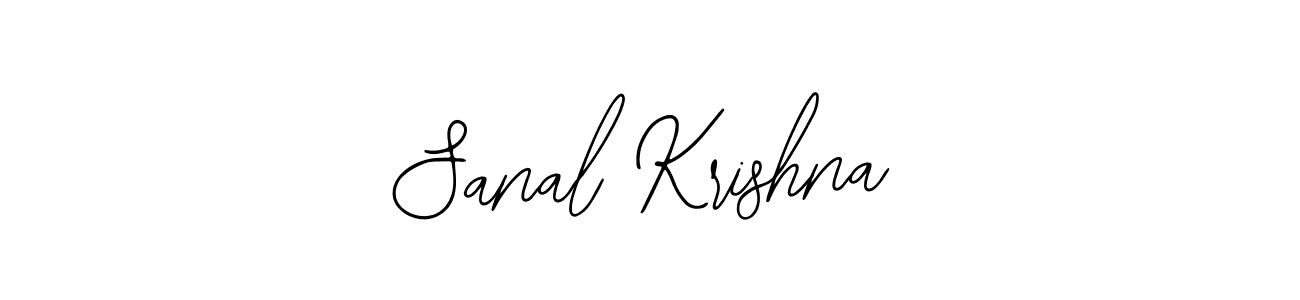 You should practise on your own different ways (Bearetta-2O07w) to write your name (Sanal Krishna) in signature. don't let someone else do it for you. Sanal Krishna signature style 12 images and pictures png