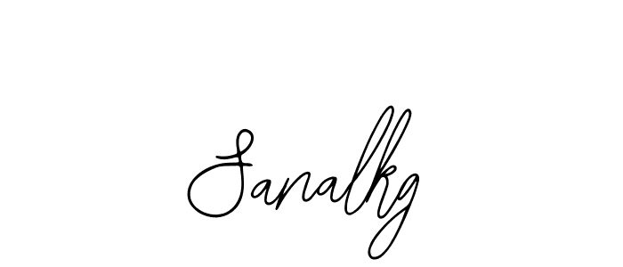 Make a beautiful signature design for name Sanalkg. With this signature (Bearetta-2O07w) style, you can create a handwritten signature for free. Sanalkg signature style 12 images and pictures png