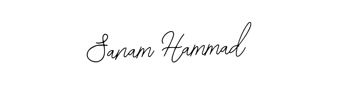 Make a beautiful signature design for name Sanam Hammad. With this signature (Bearetta-2O07w) style, you can create a handwritten signature for free. Sanam Hammad signature style 12 images and pictures png