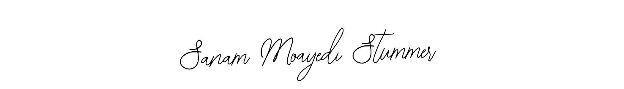 The best way (Bearetta-2O07w) to make a short signature is to pick only two or three words in your name. The name Sanam Moayedi Stummer include a total of six letters. For converting this name. Sanam Moayedi Stummer signature style 12 images and pictures png