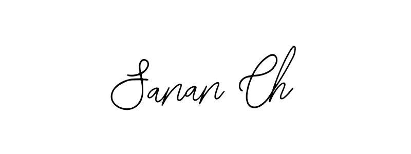 Make a beautiful signature design for name Sanan Ch. Use this online signature maker to create a handwritten signature for free. Sanan Ch signature style 12 images and pictures png
