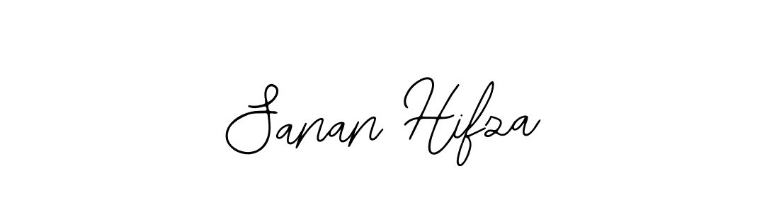Also You can easily find your signature by using the search form. We will create Sanan Hifza name handwritten signature images for you free of cost using Bearetta-2O07w sign style. Sanan Hifza signature style 12 images and pictures png