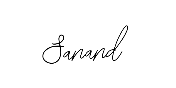 Use a signature maker to create a handwritten signature online. With this signature software, you can design (Bearetta-2O07w) your own signature for name Sanand. Sanand signature style 12 images and pictures png
