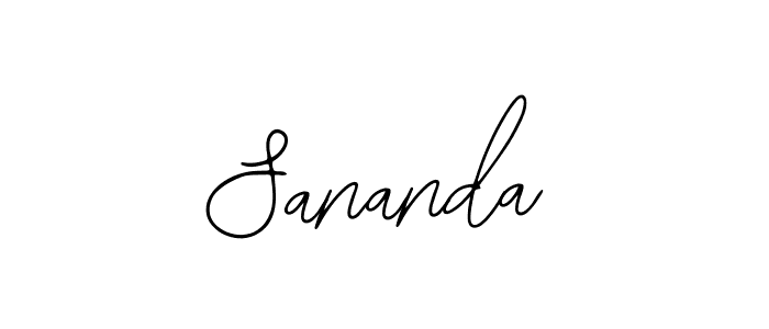 if you are searching for the best signature style for your name Sananda. so please give up your signature search. here we have designed multiple signature styles  using Bearetta-2O07w. Sananda signature style 12 images and pictures png