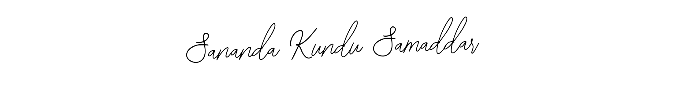 The best way (Bearetta-2O07w) to make a short signature is to pick only two or three words in your name. The name Sananda Kundu Samaddar include a total of six letters. For converting this name. Sananda Kundu Samaddar signature style 12 images and pictures png