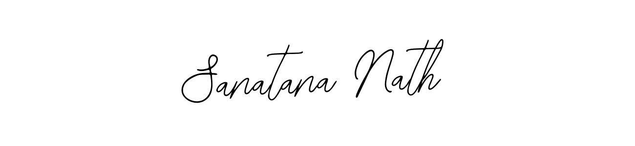 You should practise on your own different ways (Bearetta-2O07w) to write your name (Sanatana Nath) in signature. don't let someone else do it for you. Sanatana Nath signature style 12 images and pictures png