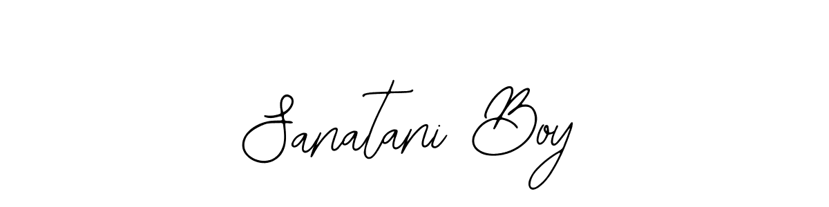 if you are searching for the best signature style for your name Sanatani Boy. so please give up your signature search. here we have designed multiple signature styles  using Bearetta-2O07w. Sanatani Boy signature style 12 images and pictures png