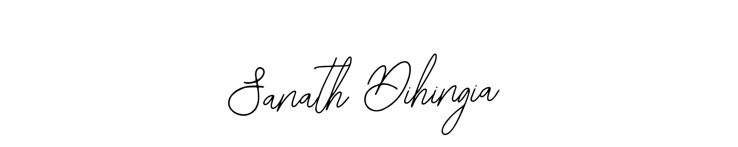 Also we have Sanath Dihingia name is the best signature style. Create professional handwritten signature collection using Bearetta-2O07w autograph style. Sanath Dihingia signature style 12 images and pictures png