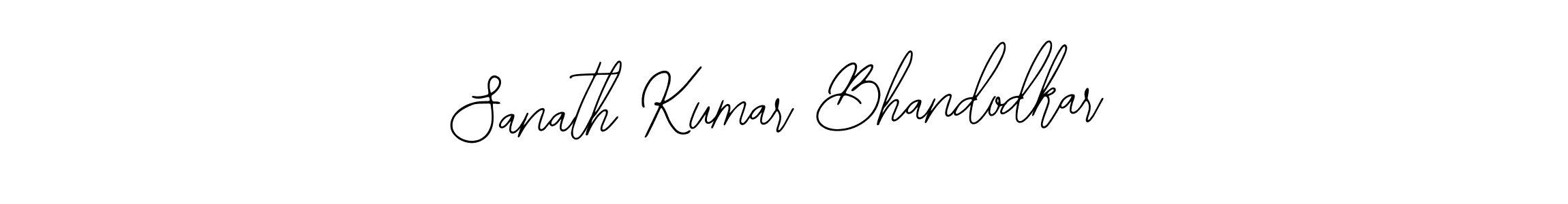 Design your own signature with our free online signature maker. With this signature software, you can create a handwritten (Bearetta-2O07w) signature for name Sanath Kumar Bhandodkar. Sanath Kumar Bhandodkar signature style 12 images and pictures png