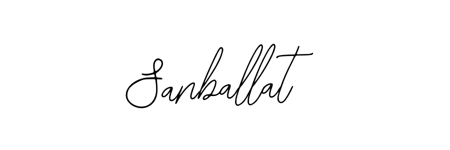 Make a beautiful signature design for name Sanballat. With this signature (Bearetta-2O07w) style, you can create a handwritten signature for free. Sanballat signature style 12 images and pictures png