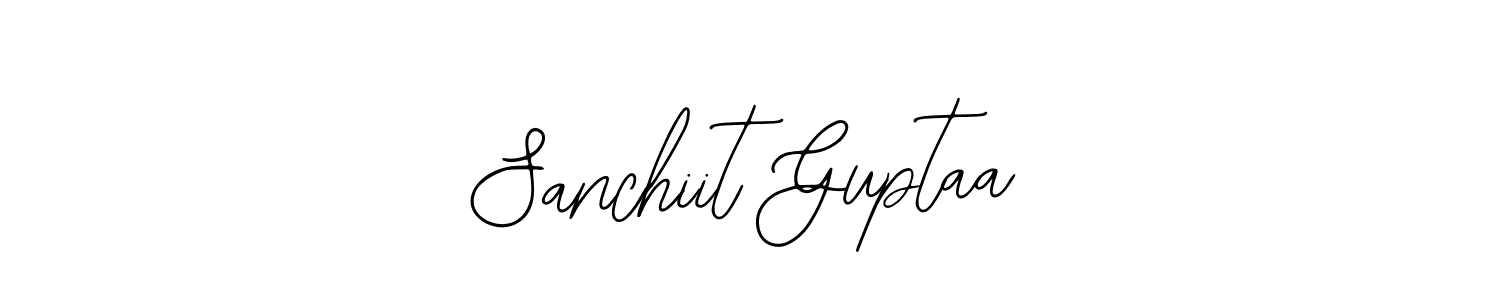 Bearetta-2O07w is a professional signature style that is perfect for those who want to add a touch of class to their signature. It is also a great choice for those who want to make their signature more unique. Get Sanchiit Guptaa name to fancy signature for free. Sanchiit Guptaa signature style 12 images and pictures png